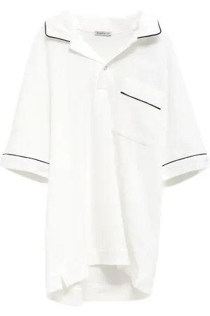 Moncler Piped-trim polo shirt