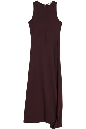 LEMAIRE Twisted-hem midi dress