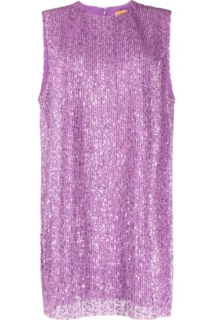 STINE GOYA Isha sequin-embellished tunic top