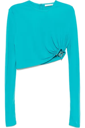CHRISTOPHER ESBER Bezel quartz long-sleeved top