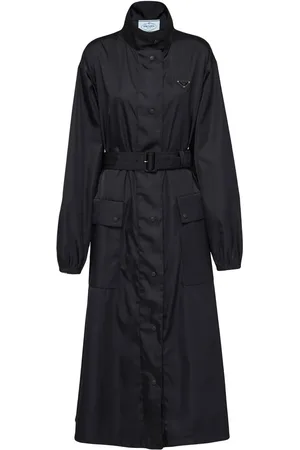 Prada Re-Nylon logo-print raincoat