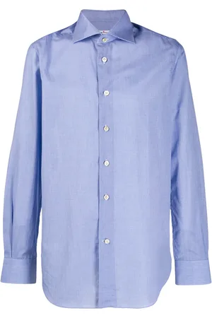Kiton Micro-check shirt