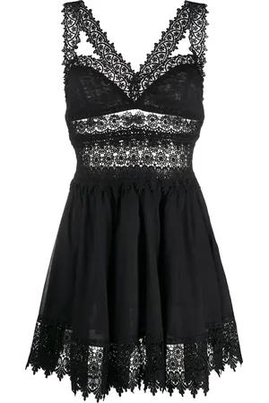 CHARO RUIZ IBIZA Lace trim dress