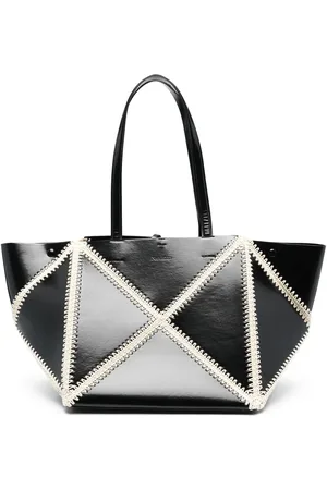 Nanushka Whipstitch-trim detail tote bag