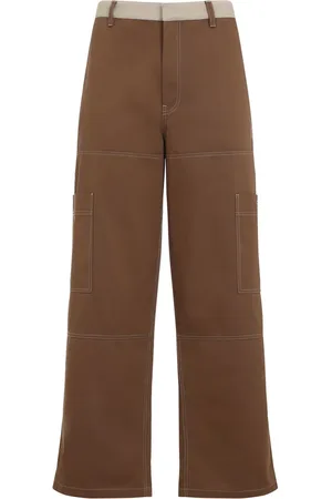 OFF-WHITE Cotton trousers