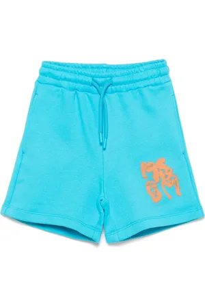 Msgm Logo-print track shorts