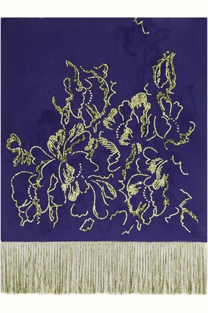 DRIES VAN NOTEN Embroidered scarf