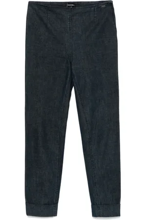 CHANEL 2000s tapered jeans