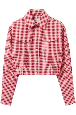 Claudie Pierlot Gingham-check shirt