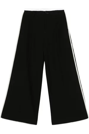 Feng Chen Wang Contrasting-trim trousers