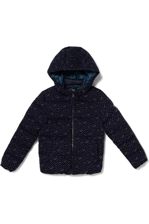 Guess All-over logo puffer jacket