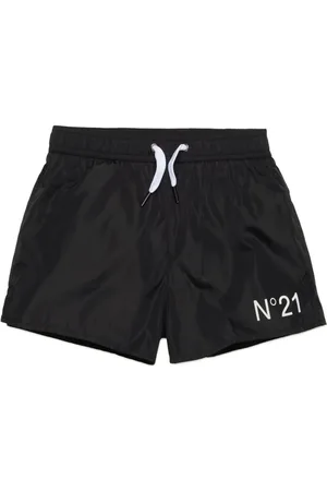 Nº21 Logo-print swim shorts