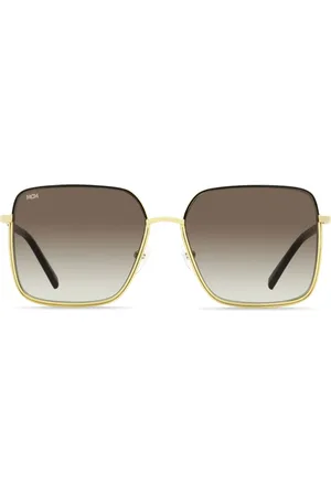 MCM 162S oversized square-frame tinted sunglasses