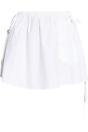BLUMARINE Floral-appliqu?? mini skirt