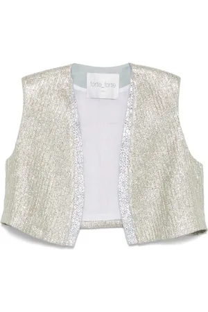 FORTE FORTE Striped gilet