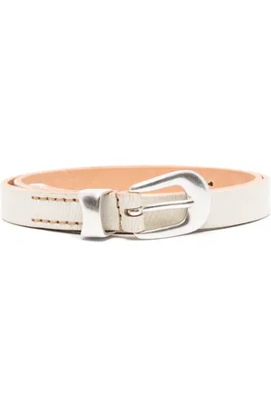 OUR LEGACY Cracked leather belt