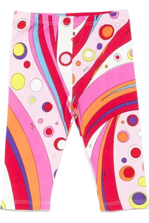 PUCCI Junior Printed leggings