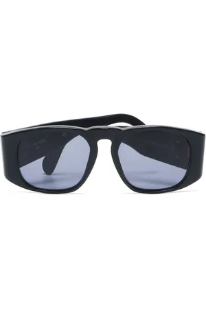 CHANEL 2000s CC-plaque sunglasses