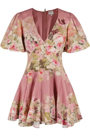 HEMANT AND NANDITA Floral-print dress