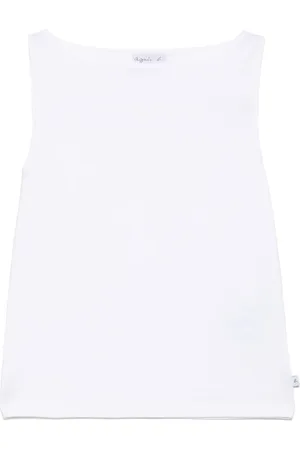 AGNÈS B. Leopard tank top