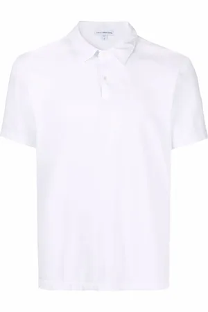 James Perse Short-sleeved cotton polo shirt