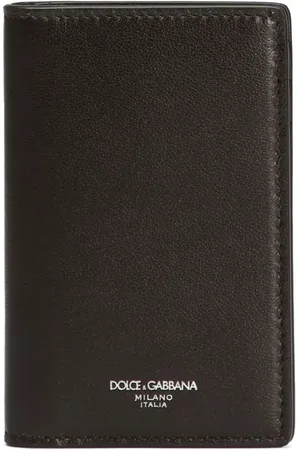 Dolce & Gabbana Logo-stamp bi-fold wallet
