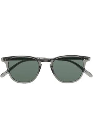 GARRETT LEIGHT Brooks square-frame sunglasses