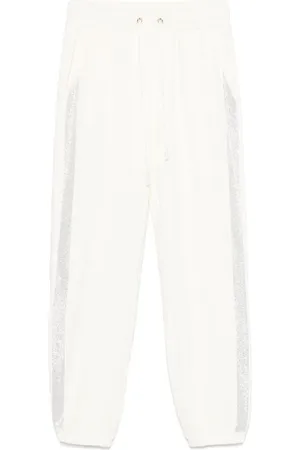 Liu Jo Rhinestone-trimmed track pants