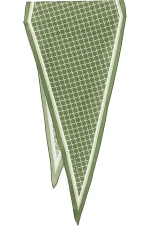 TAGLIATORE Geometric-print scarf