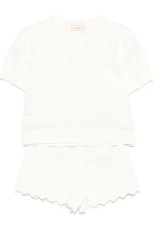 Elisabetta Franchi Knitted shorts set
