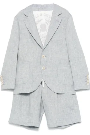 Brunello Cucinelli Linen shorts suit