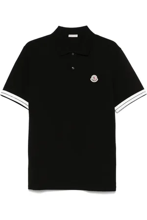 Moncler Logo cotton polo shirt