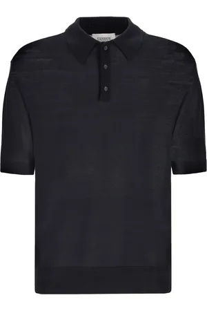 LANEUS Knitted polo shirt