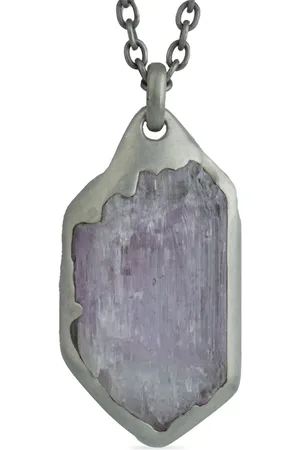 PARTS OF FOUR Sterling Halos kunzite necklace