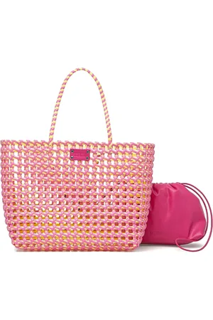 Msgm Woven tote bag