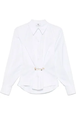 Elisabetta Franchi Striped poplin shirt