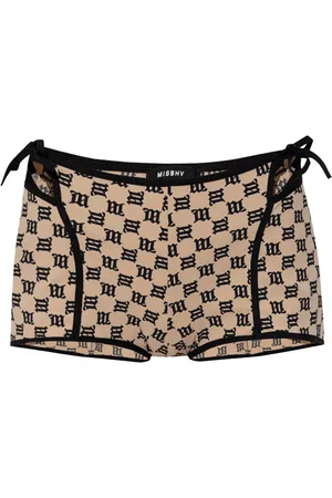 MISBHV Monogram-print shorts