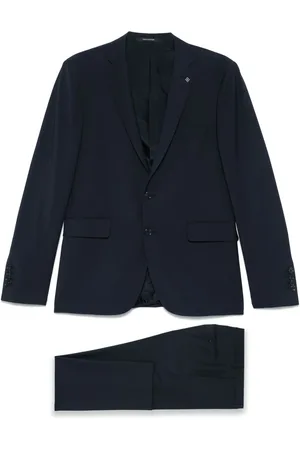 TAGLIATORE Brooch-detail suit
