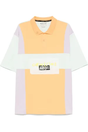 MARTINE ROSE Colourblock polo shirt