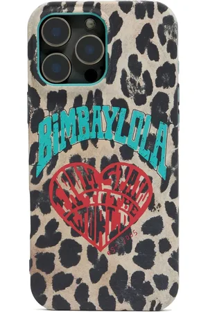 Bimba y Lola Leopard-print iPhone 13 Pro Max case