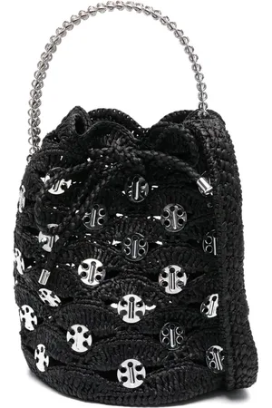 Paco rabanne Raffia bucket bag