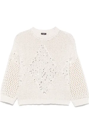 PESERICO SIGN Sequin-embellished sweater