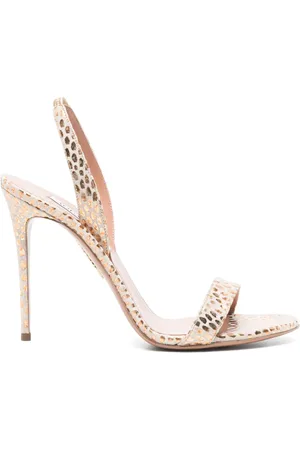 Aquazzura 105mm So Nude sandals