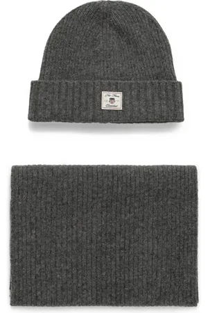 GANT Logo-patch beanie