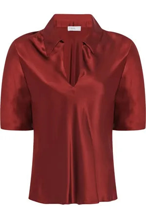 ROSETTA GETTY Bias polo top