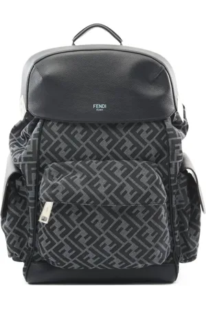 Fendi 2020s FF-jacquard backpack