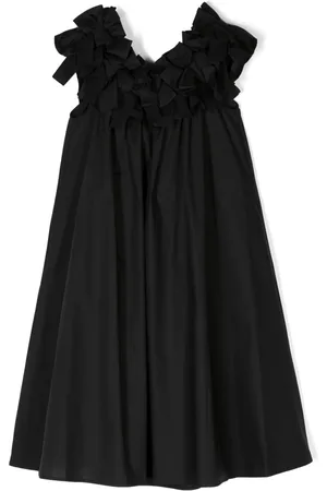 MEIMEIJ Bow-appliqu?? cotton dress