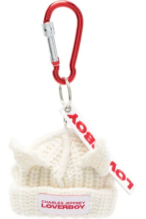 Charles Jeffrey Loverboy Chunky Ears Beanie keyring