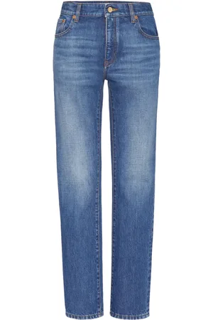VALENTINO GARAVANI Mid-rise slim-fit jeans