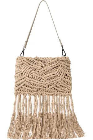 Brunello Cucinelli Fringe-detailing shoulder bag